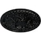 Ekena Millwork Tristan Ceiling Medallion (Fits Canopies up to 5 1/2"), Hand-Painted Black Pearl, 26"OD x 3"P CM26TNBPS - alternate 3